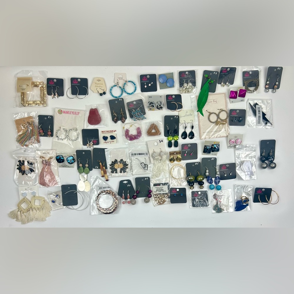 Assorted Fashion Earrings Collection